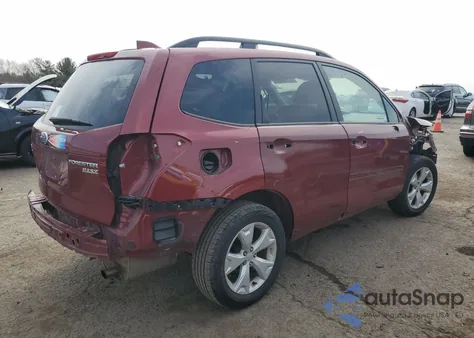 2016 Subaru Forester 2.5I Premium from USA, damaged, VIN JF2SJADC1GH447885